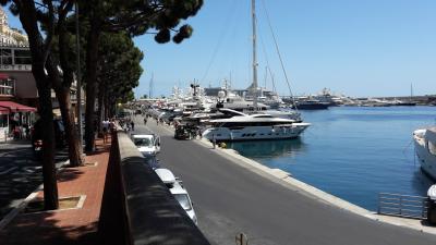 der Hafen von Monaco